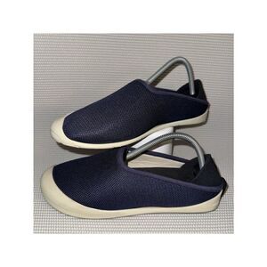 Mahabis Summer Slippers House Shoes Removeable Soles Navy Blue Mens Size 41 (8)